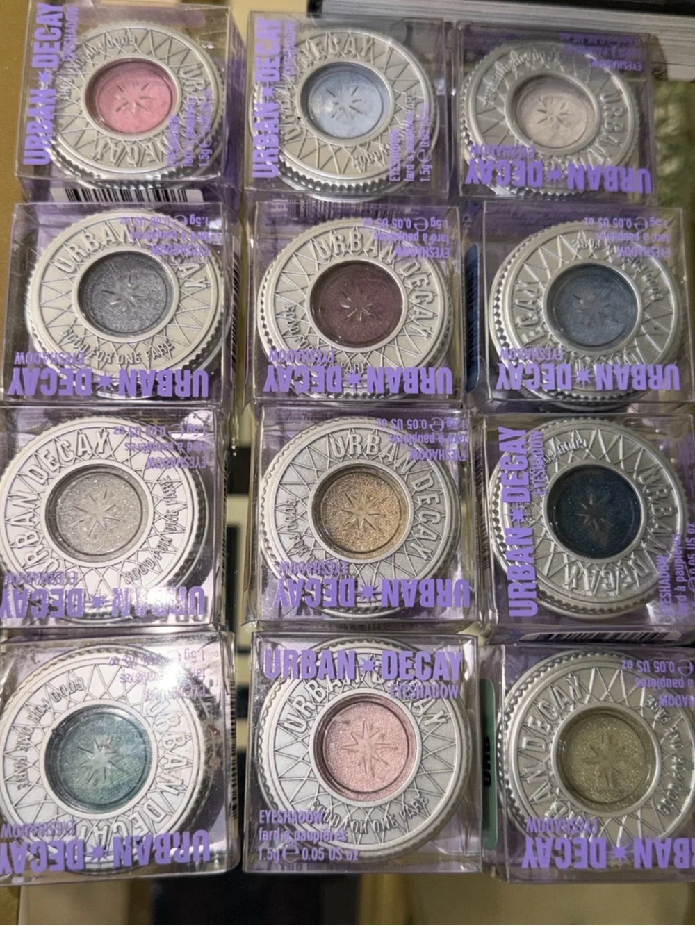 Rare Vintage Urban Decay Single Eyeshadows - Mixed Shade